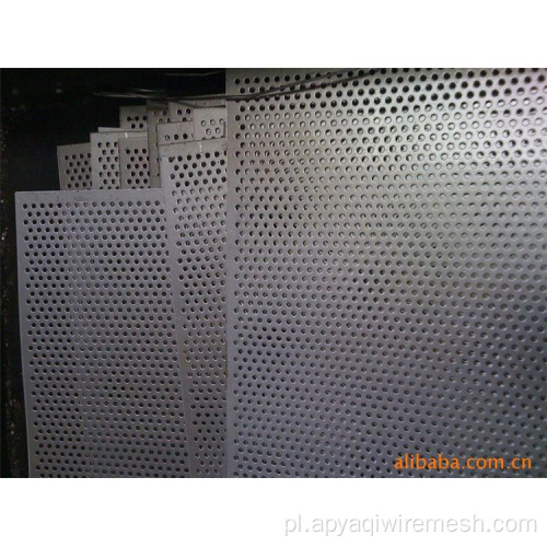 Aluminiowa perforowana metalowa siatka